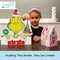 Magna-Tiles Limited Edition Grinch Magnetic Building Toys from Dr. Seuss’ “How The Grinch Stole Christmas” Book, Educational Toys for Ages 3+, 19 Pieces